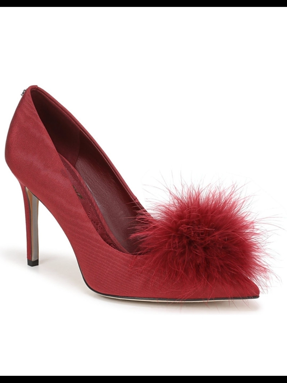 Sam Edelman Red Feather Pompoint Stiletto Pump
